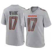 Men's Gray Game Barrington Wade Chicago Atmosphere Fashion Jersey