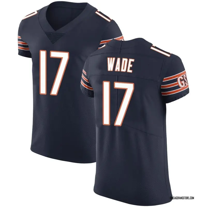 Men's Navy Elite Barrington Wade Chicago Team Color Vapor Untouchable Jersey