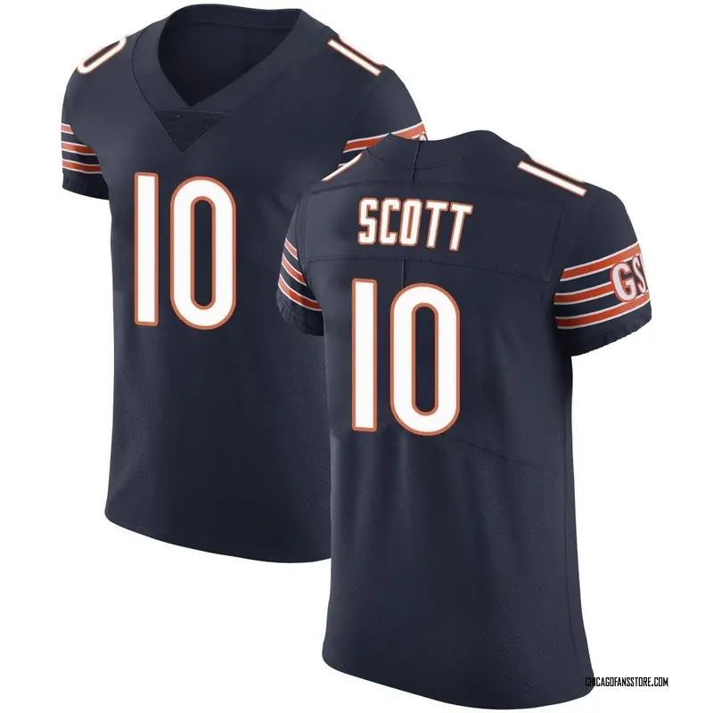 Men's Navy Elite Tyler Scott Chicago Team Color Vapor Untouchable Jersey