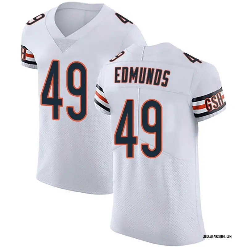 Men's White Elite Tremaine Edmunds Chicago Vapor Untouchable Jersey