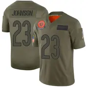 Youth Camo Limited Roschon Johnson Chicago 2019 Salute to Service Jersey